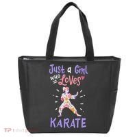 Karate Just A Girl Who Loves Karate Gift Tote Bag thumb 0