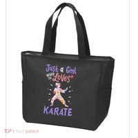 Karate Just A Girl Who Loves Karate Gift Tote Bag thumb 3