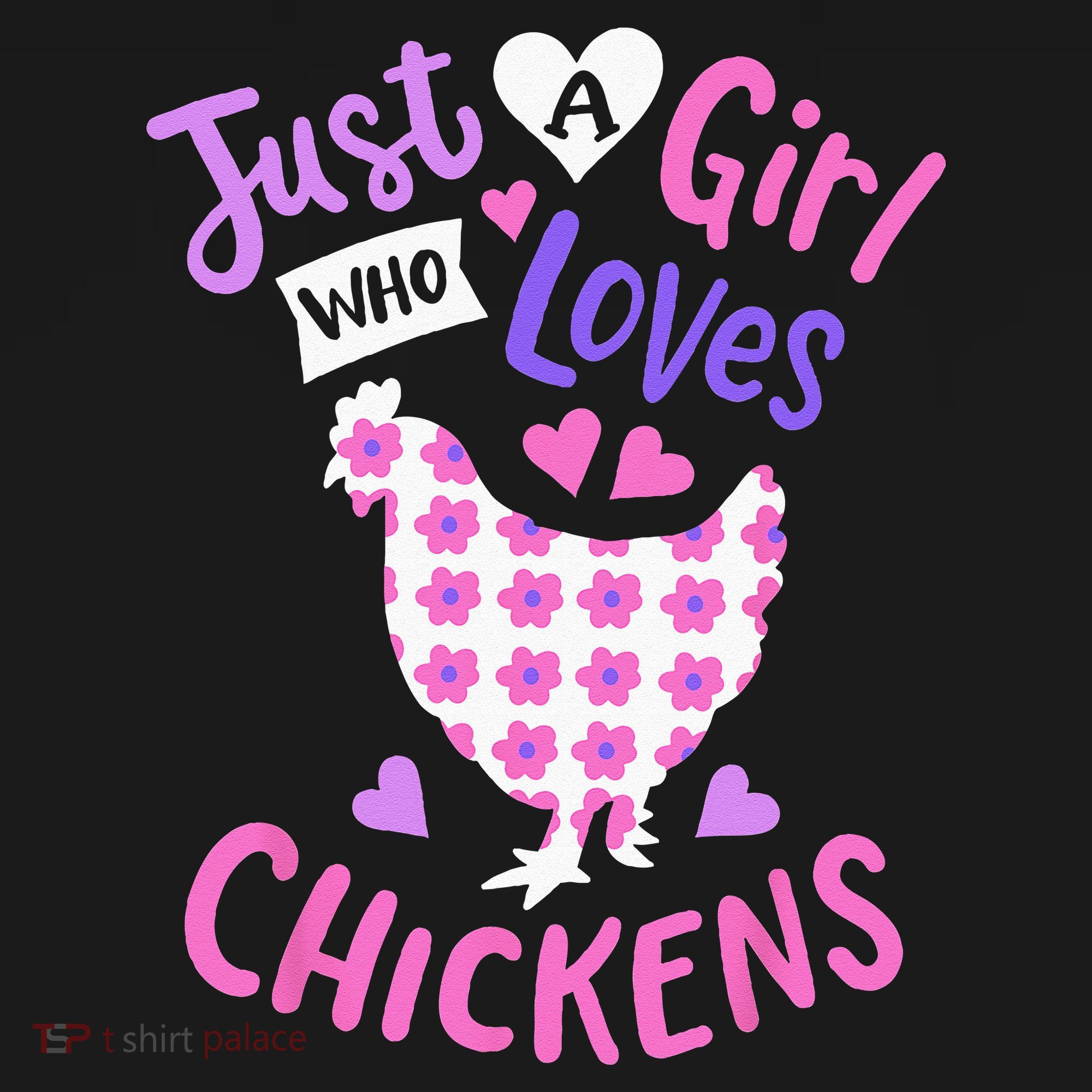 Just A Girl Who Loves Chickens Chicken Hen Love Cute Women's Tank Top