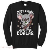 Koala Just A Girl Who Loves Koalas Sweatshirt thumb 0