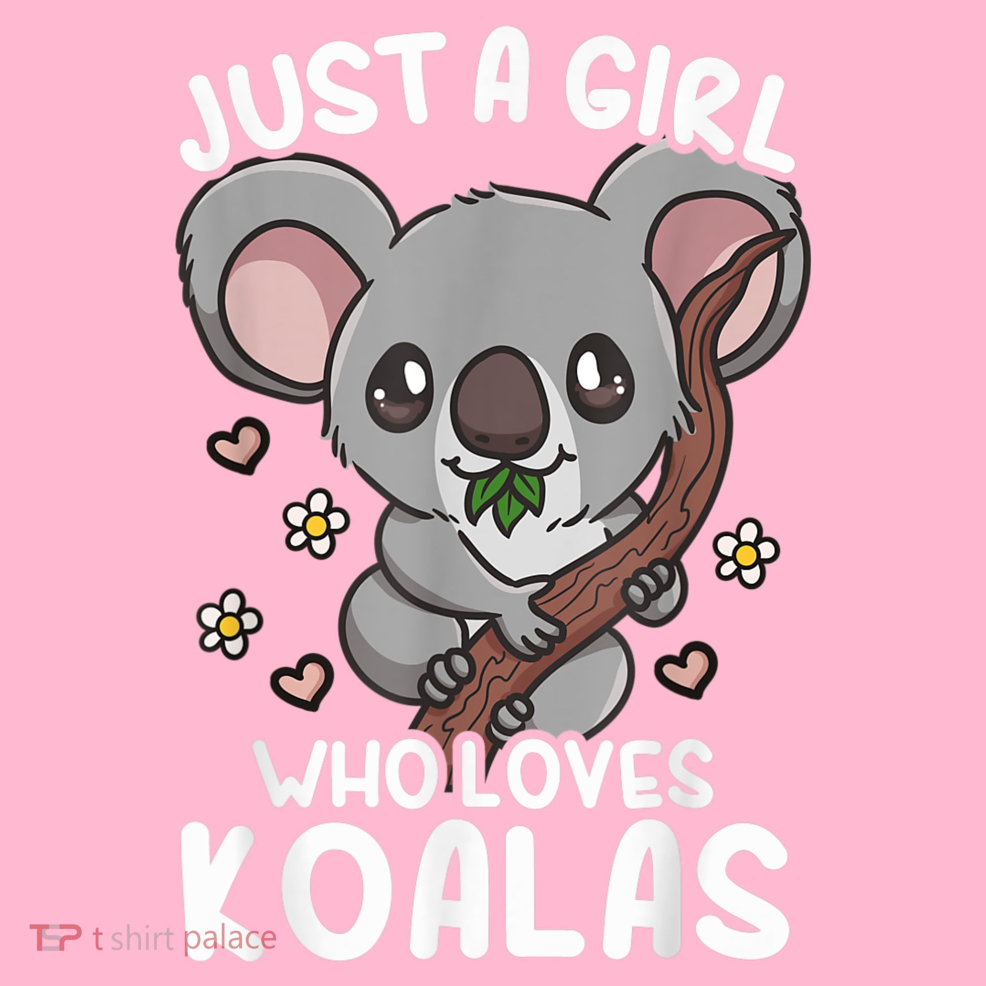 Koala Just A Girl Who Loves Koalas Long Sleeve Shirt