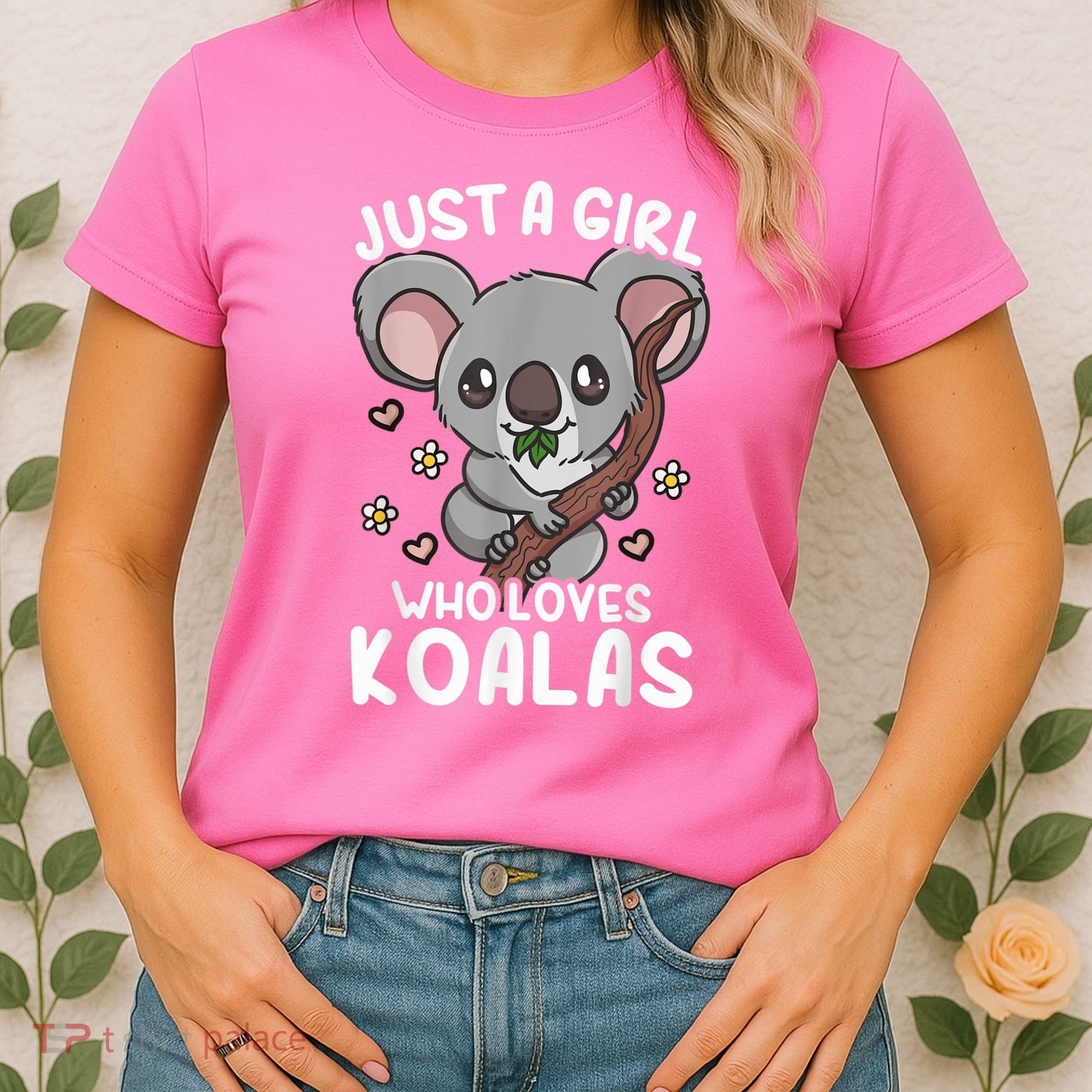 Koala Just A Girl Who Loves Koalas Women's T-Shirt