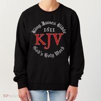 King James Bible 1611 Version GodS Holy Word Kjv Christian Women's Sweatshirt thumb 0