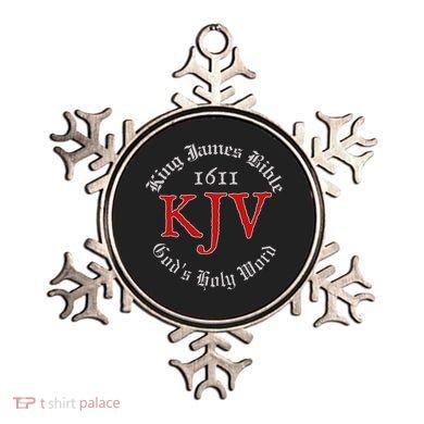 King James Bible 1611 Version GodS Holy Word Kjv Christian Ornament