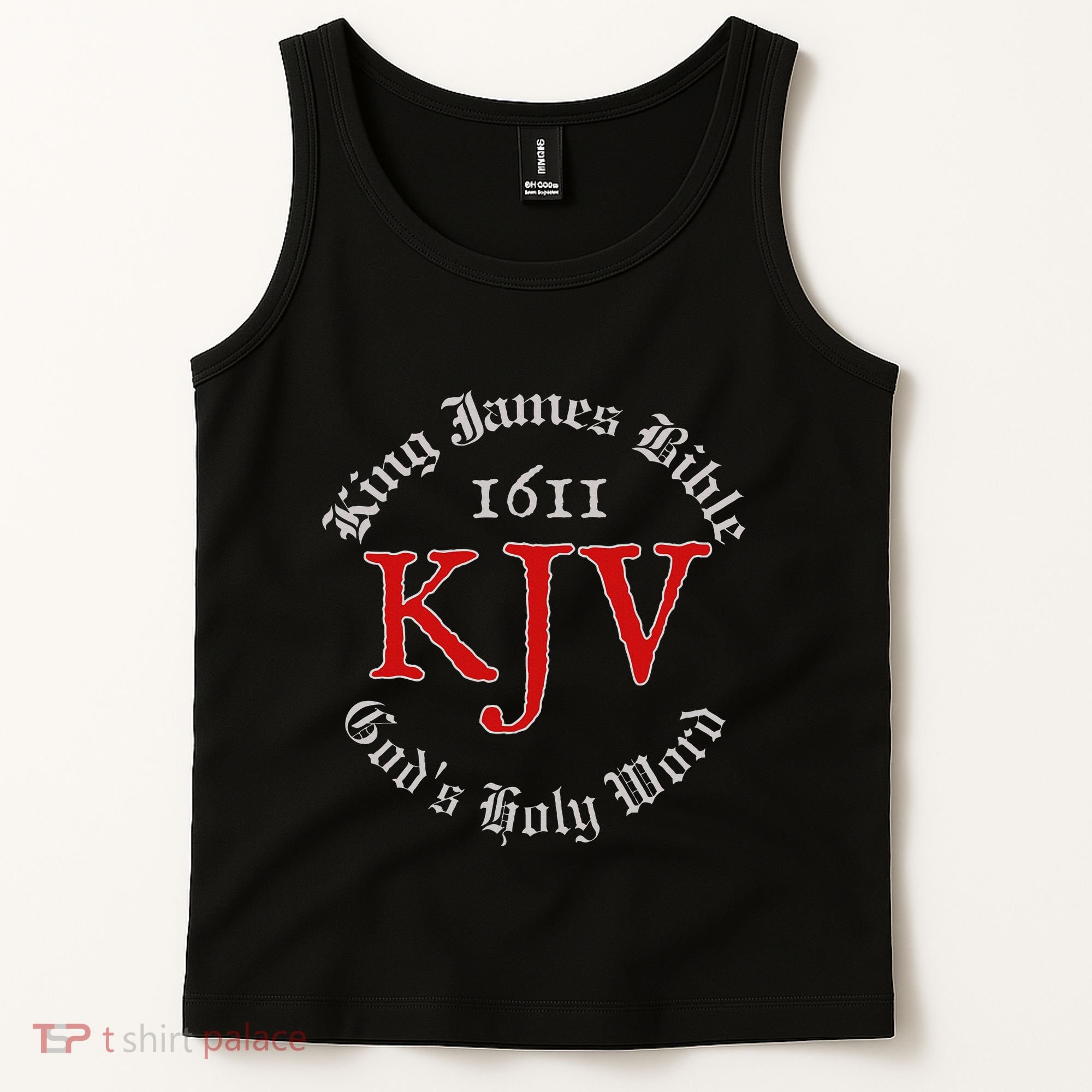 King James Bible 1611 Version GodS Holy Word Kjv Christian Tank Top