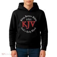 King James Bible 1611 Version GodS Holy Word Kjv Christian Kids Hoodie thumb 4