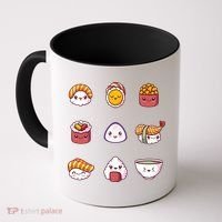 Kawaii Japanese Food Lover Coffee Mug thumb 0