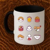 Kawaii Japanese Food Lover Coffee Mug thumb 2