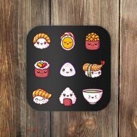 Kawaii Japanese Food Lover Coaster thumb 0