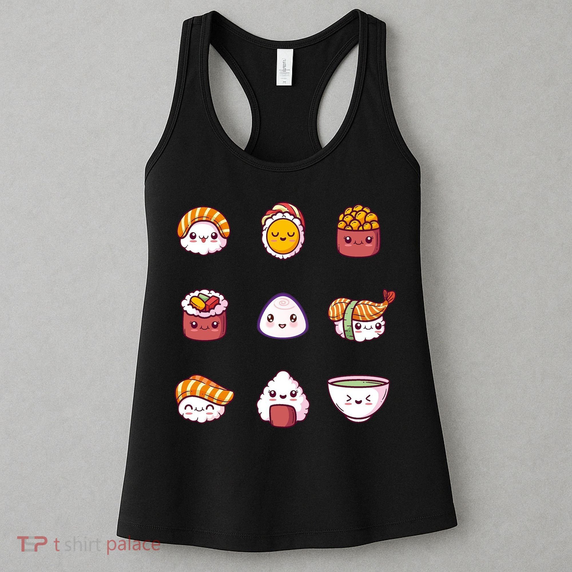 Kawaii Japanese Food Lover Women's Tank Top