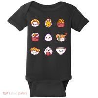 Kawaii Japanese Food Lover Baby Bodysuit thumb 0