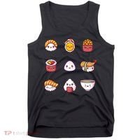 Kawaii Japanese Food Lover Tank Top thumb 0