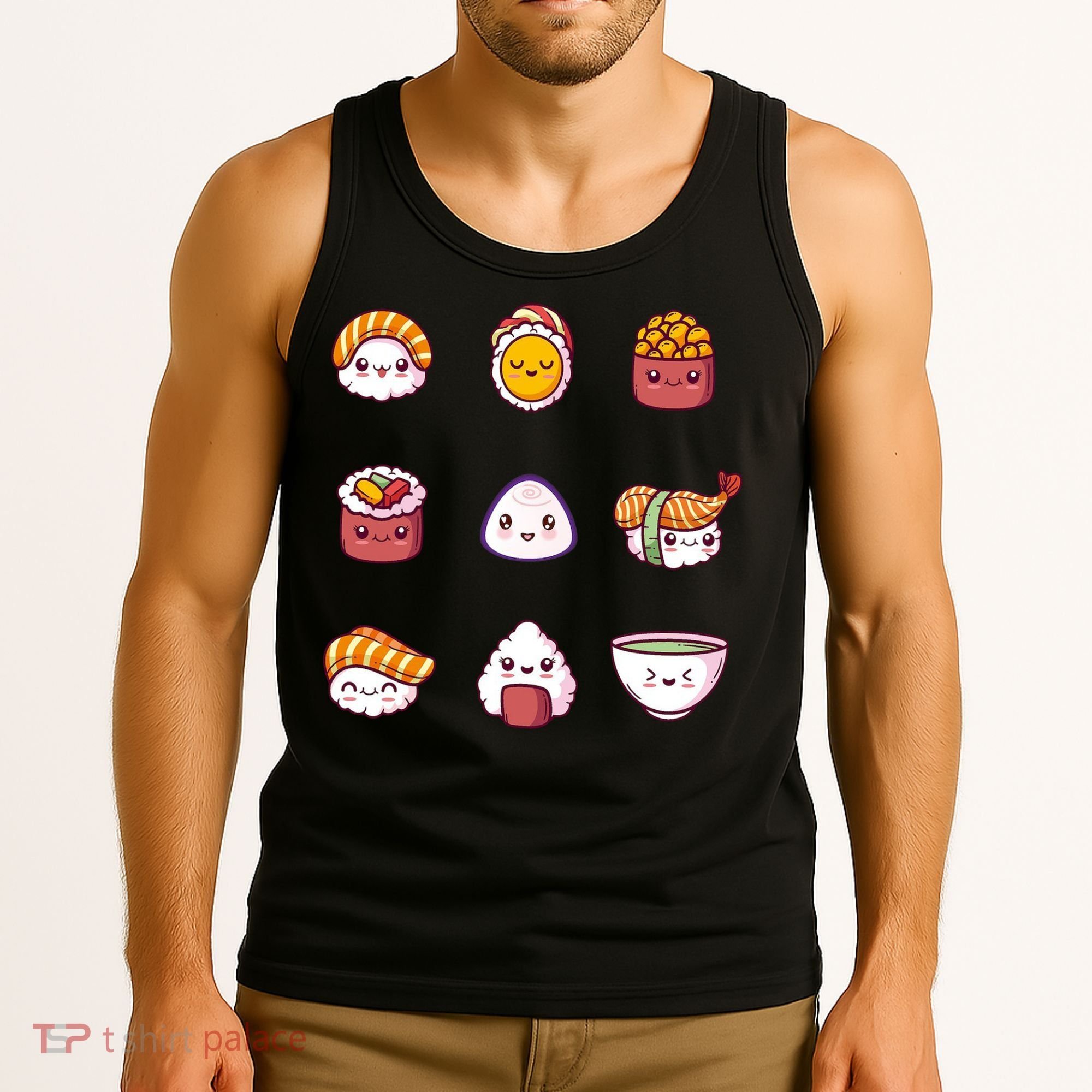 Kawaii Japanese Food Lover Tank Top