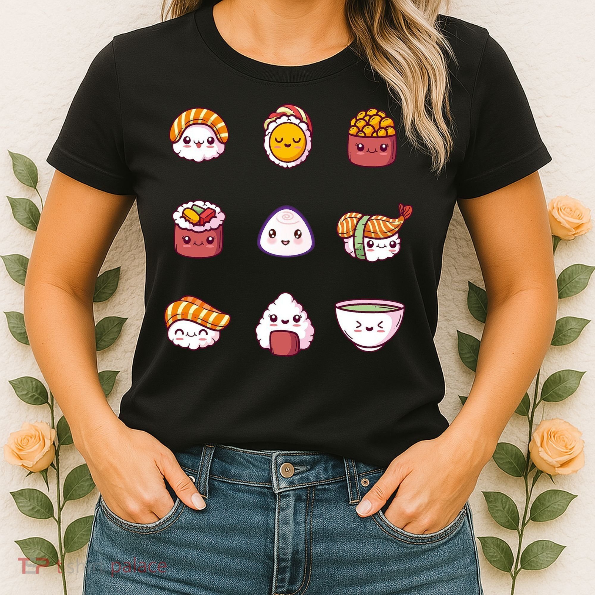 Kawaii Japanese Food Lover Women's T-Shirt