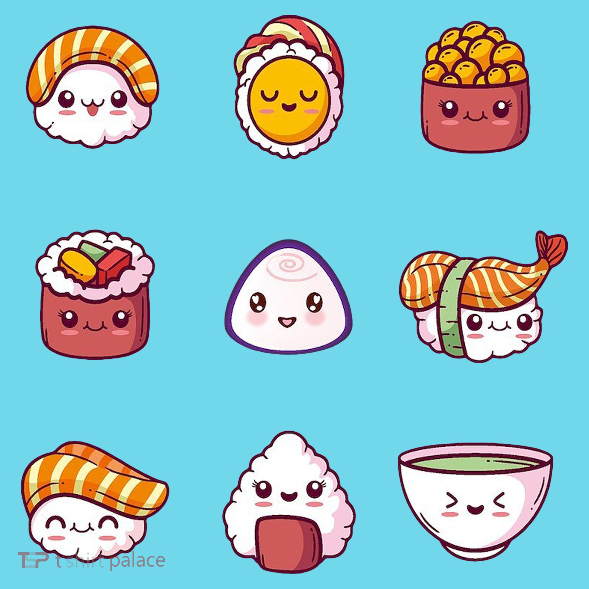 Kawaii Japanese Food Lover T-Shirt