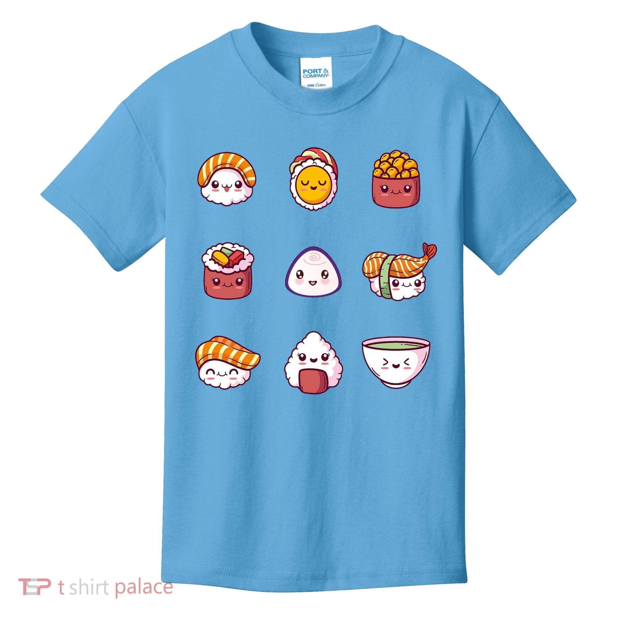 Kawaii Japanese Food Lover Kids T-Shirt