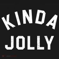 Kinda Jolly Funny Christmas Holiday Backpack thumb 2