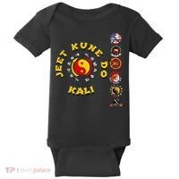 Karate JKD Jeet Kune Do Kali MMA Boxing MuayThai Baby Bodysuit thumb 0
