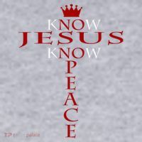 Know Jesus Know Peace Religious Christ Christian Women's Sweatshirt thumb 2