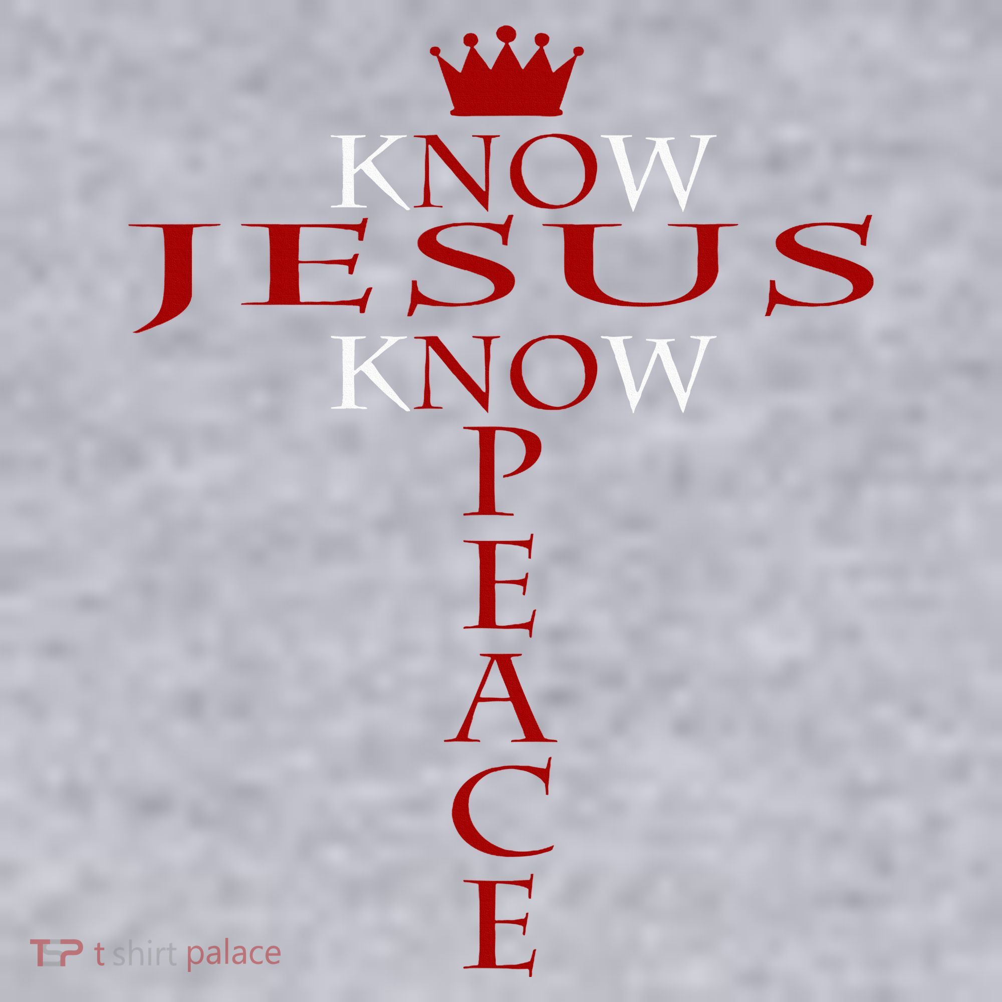 Know Jesus Know Peace Religious Christ Christian Women's Sweatshirt