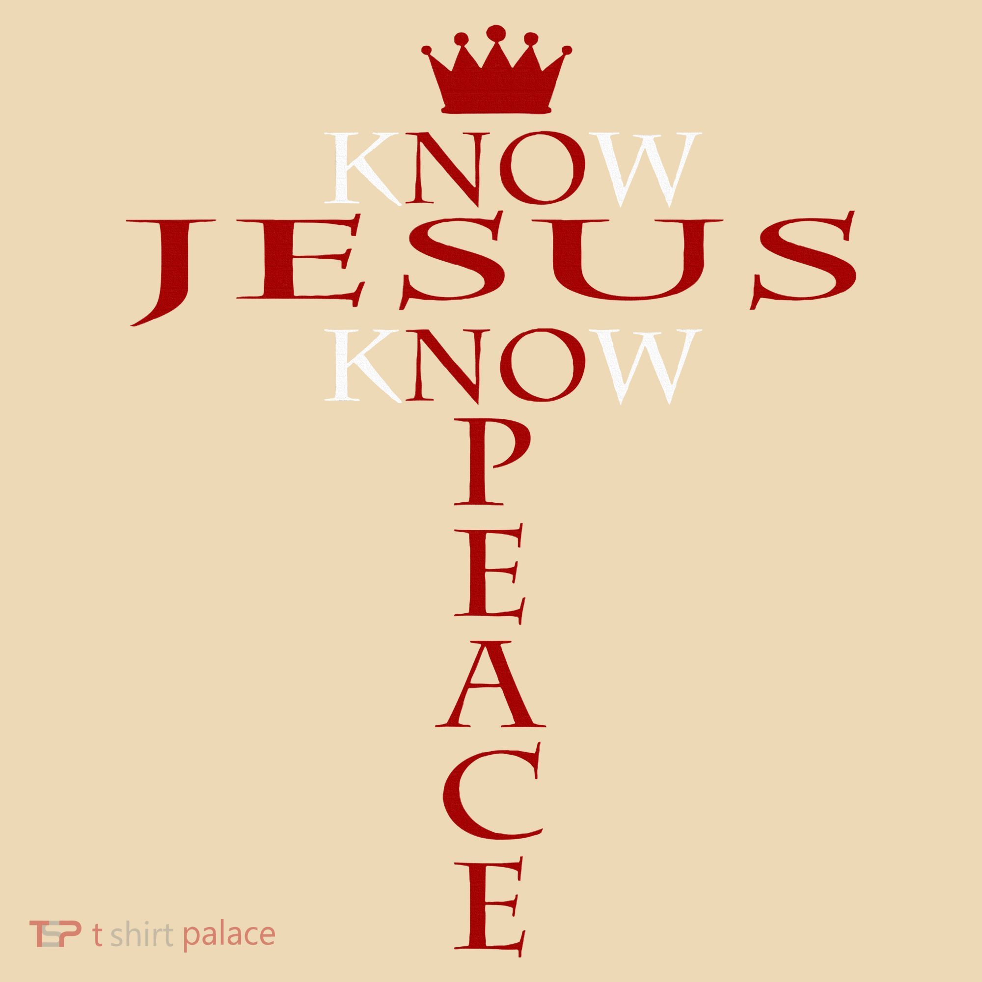 Know Jesus Know Peace Religious Christ Christian Tote Bag