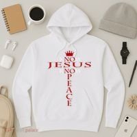 Know Jesus Know Peace Religious Christ Christian Hoodie thumb 3