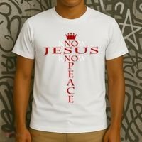 Know Jesus Know Peace Religious Christ Christian T-Shirt thumb 3