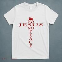 Know Jesus Know Peace Religious Christ Christian T-Shirt thumb 5