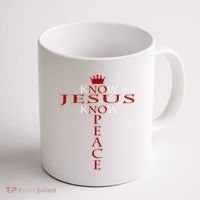 Know Jesus Know Peace Religious Christ Christian Coffee Mug thumb 1