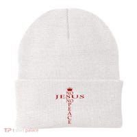 Know Jesus Know Peace Religious Christ Christian Beanie thumb 0