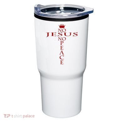 Know Jesus Know Peace Religious Christ Christian Tumbler