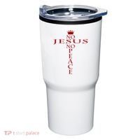 Know Jesus Know Peace Religious Christ Christian Tumbler thumb 0