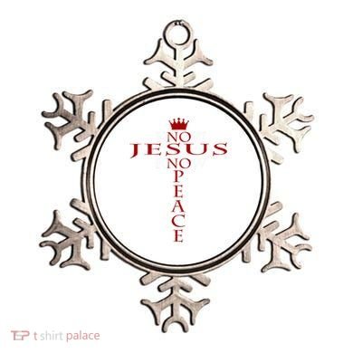 Know Jesus Know Peace Religious Christ Christian Ornament