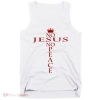 Know Jesus Know Peace Religious Christ Christian Tank Top thumb 0