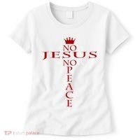 Know Jesus Know Peace Religious Christ Christian Women's T-Shirt thumb 0