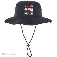Know Jesus Know Peace Bucket Hat thumb 0