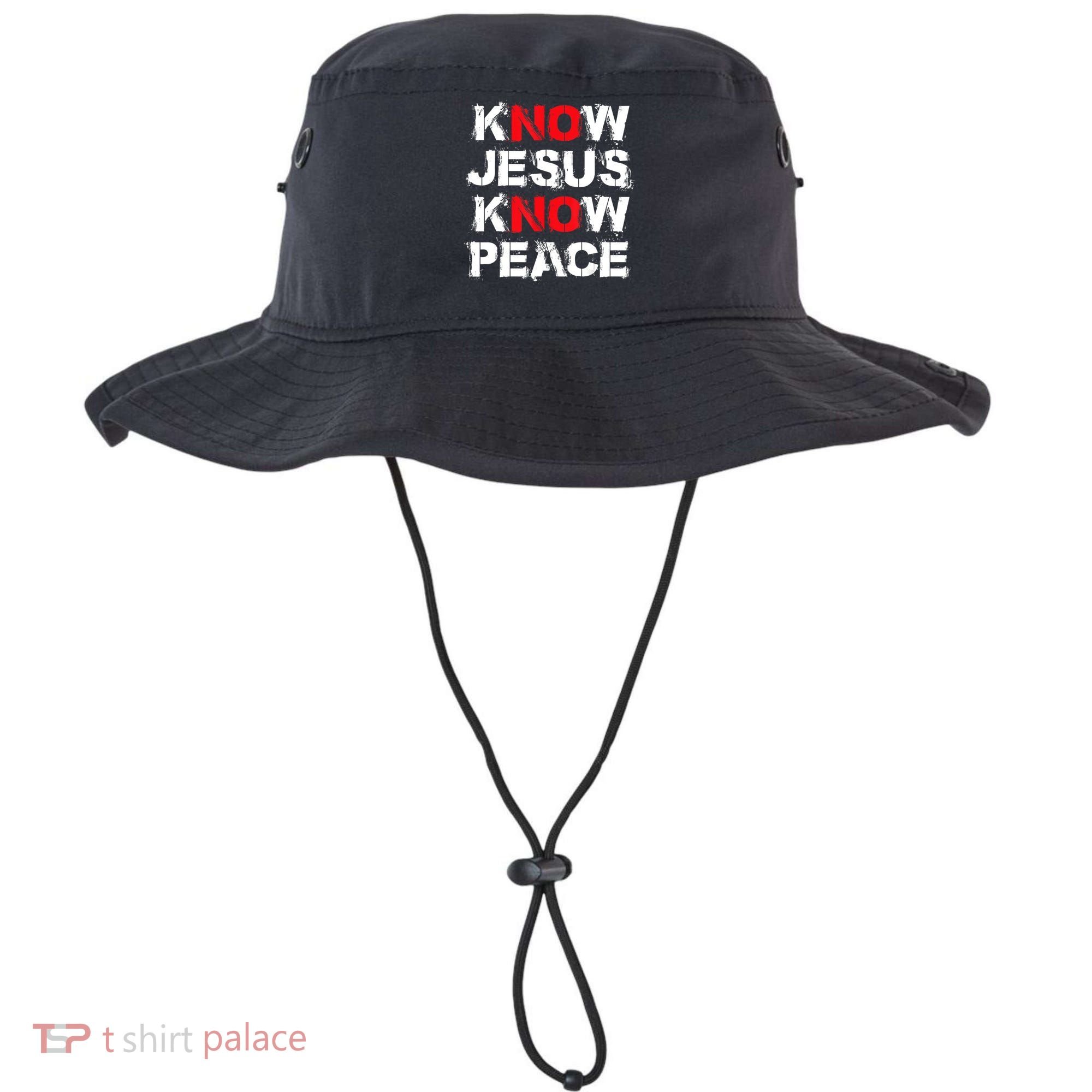 Know Jesus Know Peace Bucket Hat