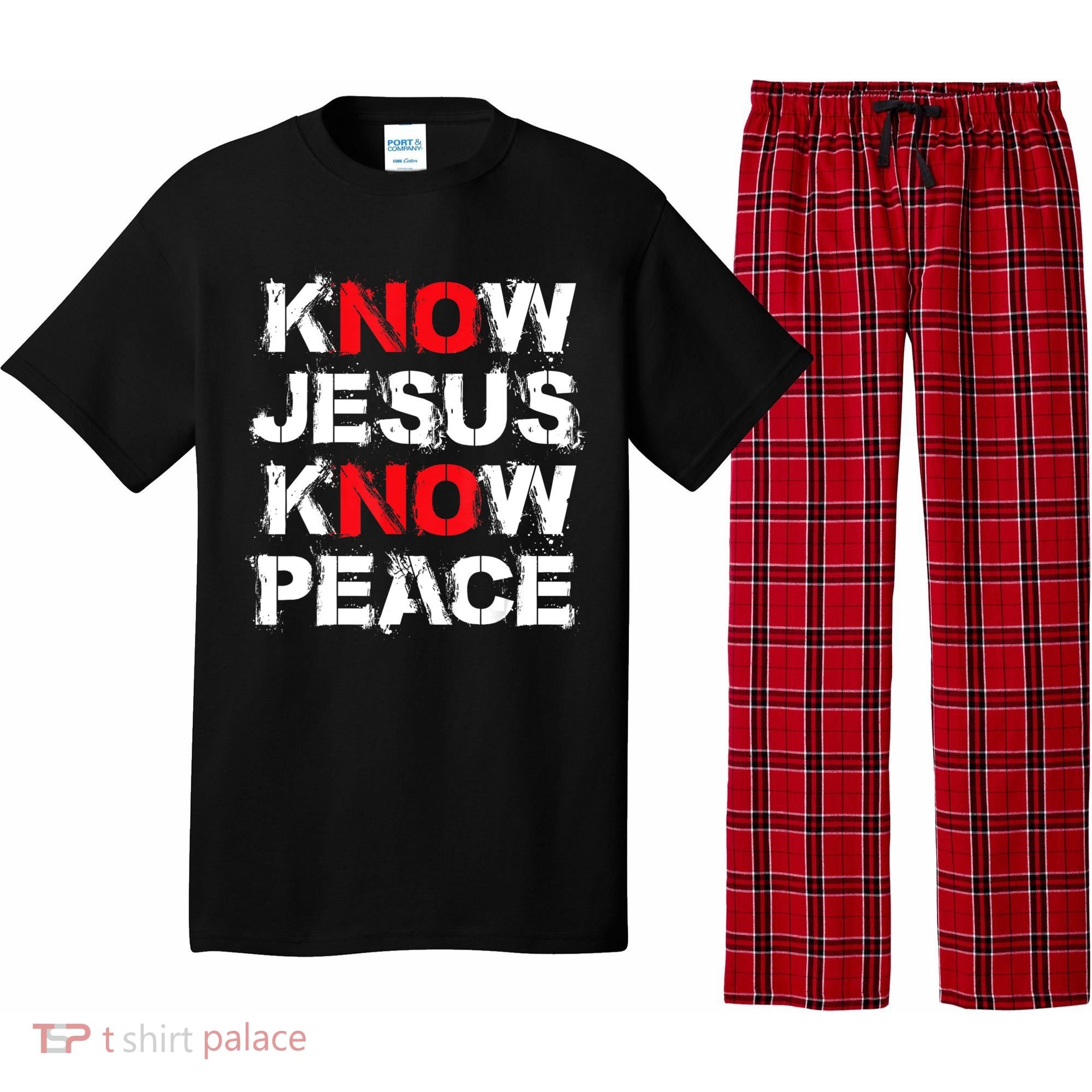 Know Jesus Know Peace Pajama Set