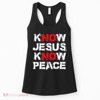 Know Jesus Know Peace Women's Tank Top thumb 0