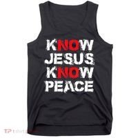 Know Jesus Know Peace Tank Top thumb 0