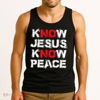 Know Jesus Know Peace Tank Top thumb 3