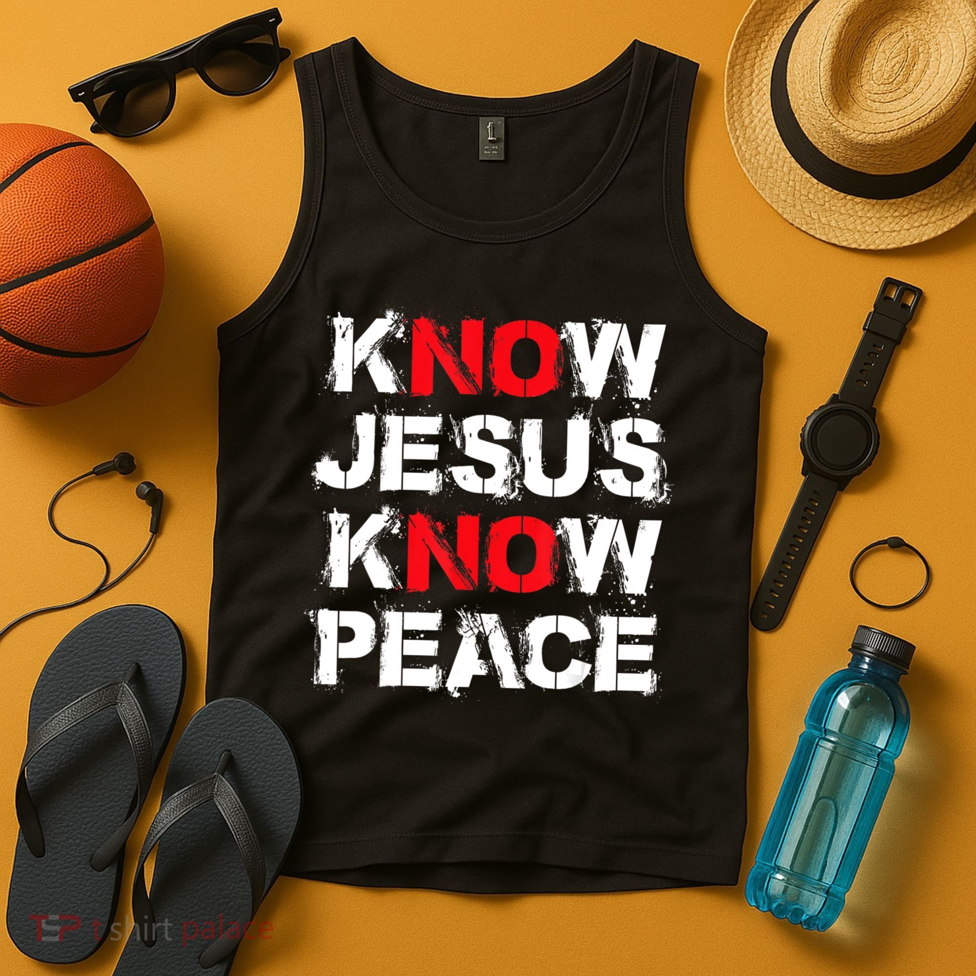 Know Jesus Know Peace Tank Top