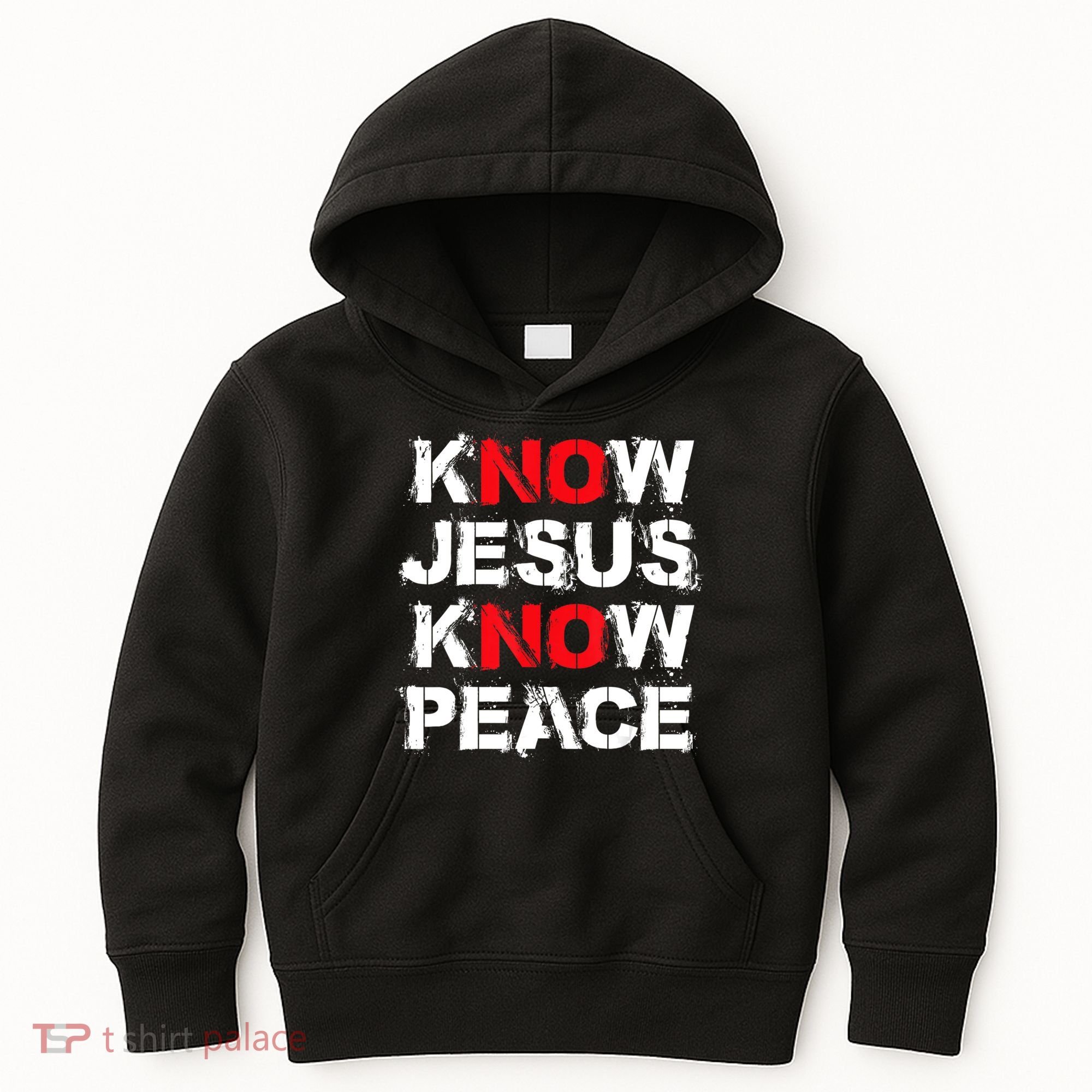 Know Jesus Know Peace Kids Hoodie
