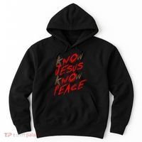 Know Jesus Know Peace Hoodie thumb 0