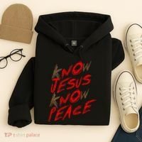 Know Jesus Know Peace Hoodie thumb 4