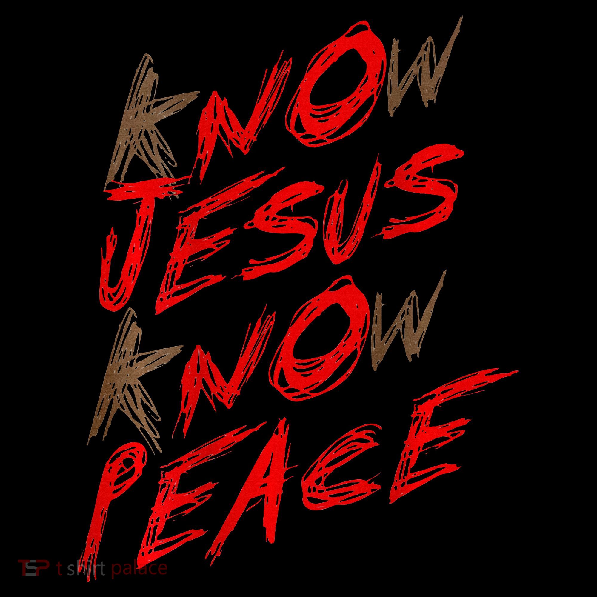Know Jesus Know Peace Polo