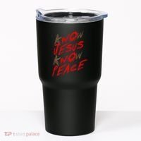 Know Jesus Know Peace Tumbler thumb 0