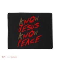 Know Jesus Know Peace Mousepad thumb 0