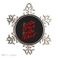 Know Jesus Know Peace Ornament thumb 0