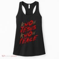 Know Jesus Know Peace Women's Tank Top thumb 0